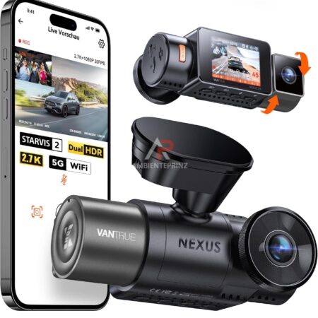 Vantrue N2X Dashcam inkl. LTE‑Modul inkl. Einbau