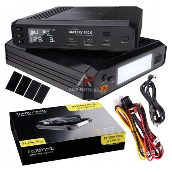 EnergyWell P6 Dashcam Batterie 8.000mAh