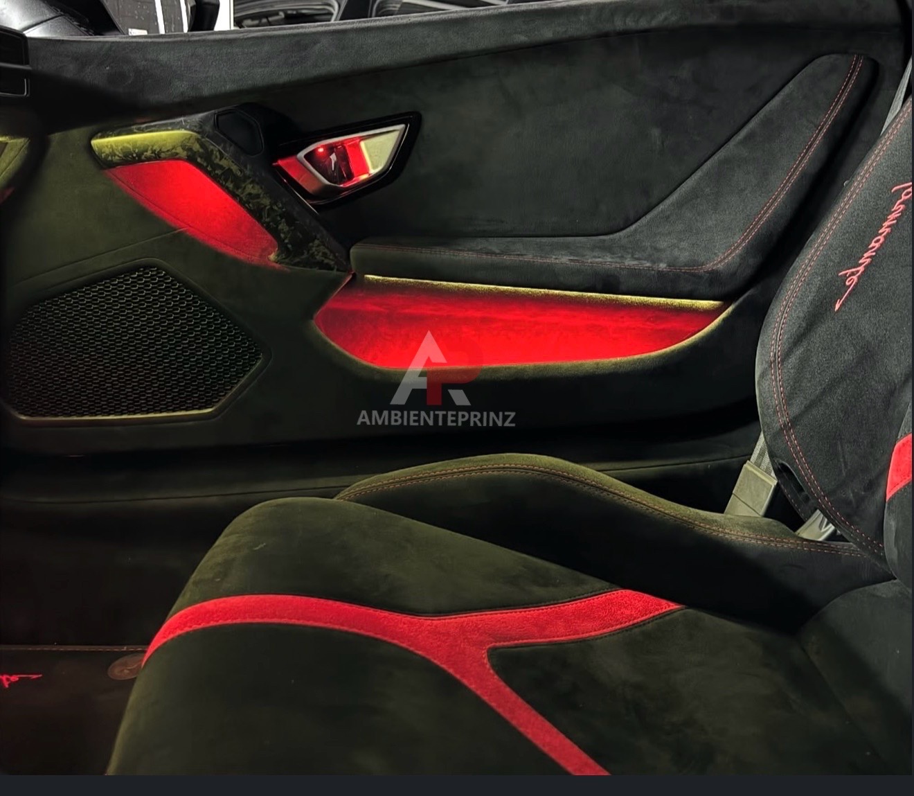 Ambientebeleuchtung für Lamborghini Huracan inkl. Einbau (Nachrüstung)