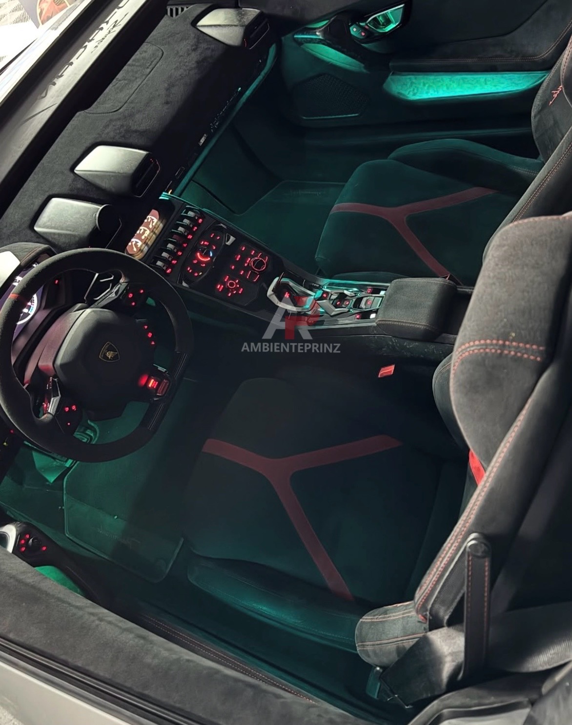 Ambientebeleuchtung für Lamborghini Huracan inkl. Einbau (Nachrüstung)