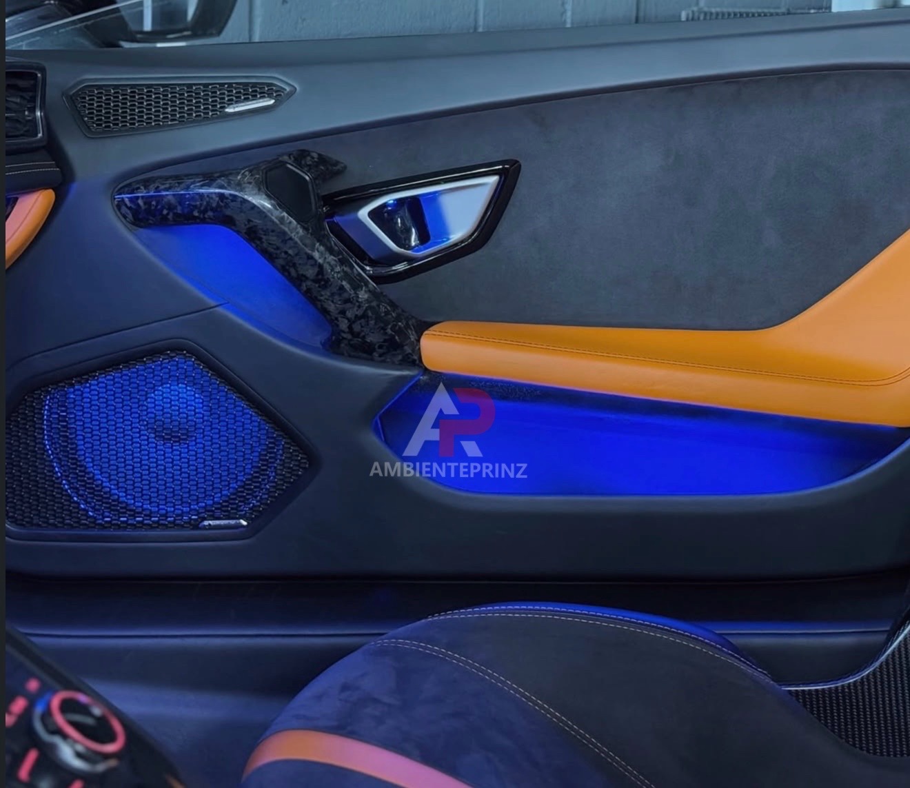 Ambientebeleuchtung für Lamborghini Huracan inkl. Einbau (Nachrüstung)