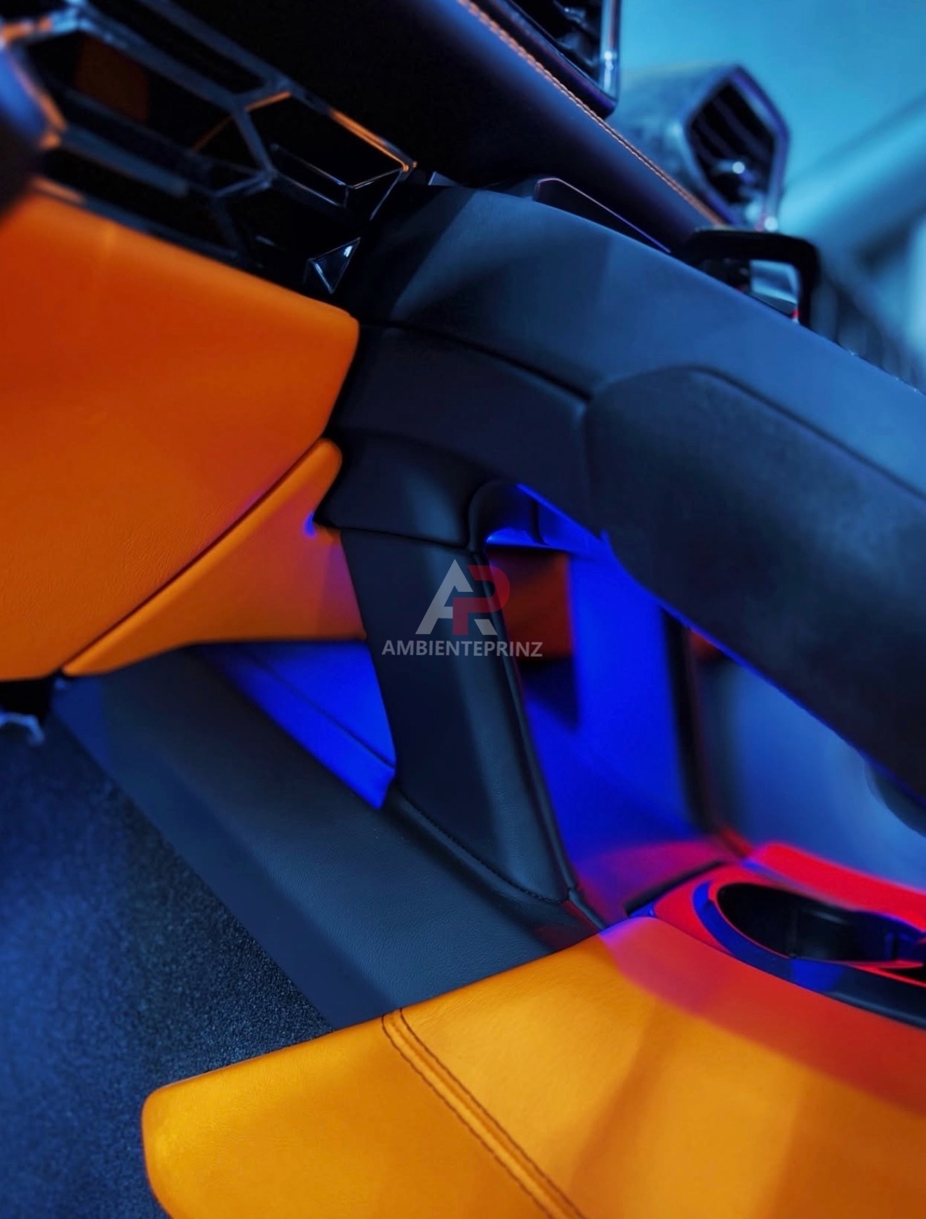 Ambientebeleuchtung für Lamborghini Huracan inkl. Einbau (Nachrüstung)