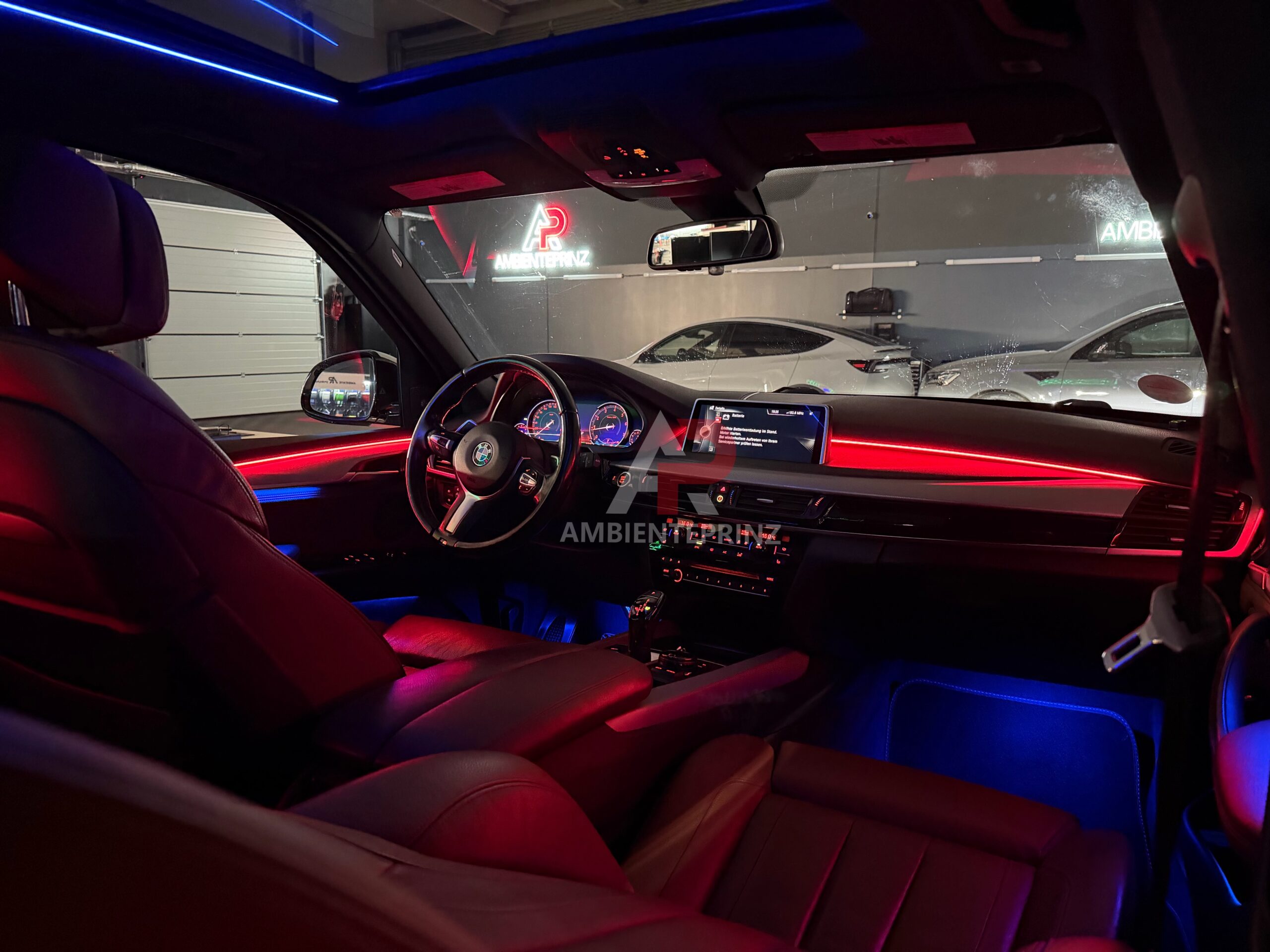Ambientebeleuchtung für BMW X5 F15 inkl. Einbau (Nachrüstung)