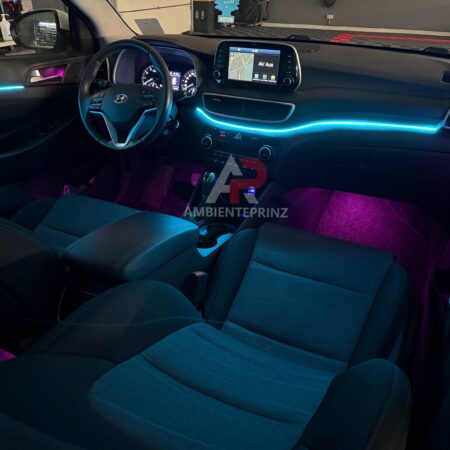 Ambientebeleuchtung für Hyundai Tucson (2015-2020) inkl. Einbau (Nachrüstung)
